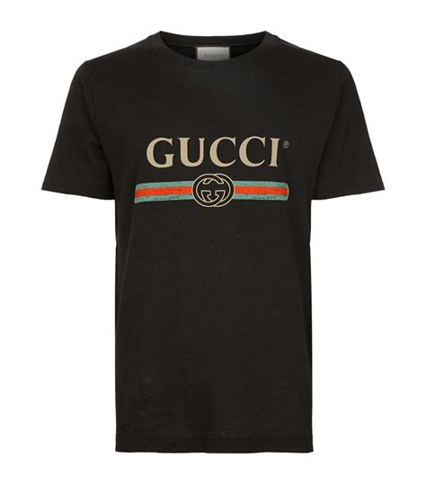 ugly gucci shirt|black gucci tee shirt.